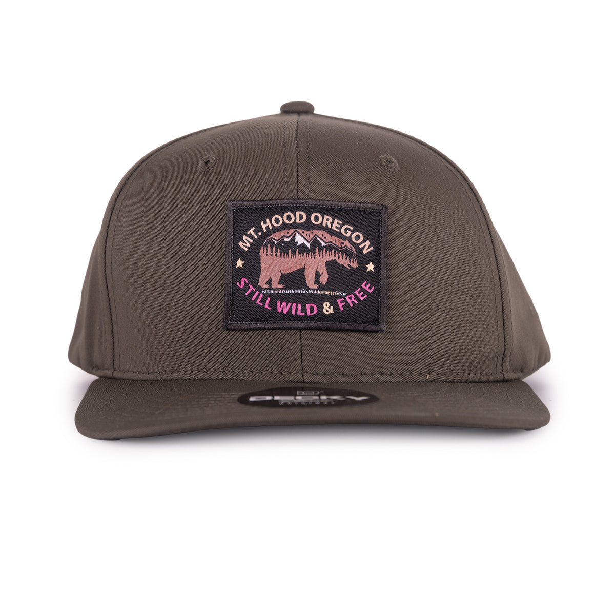 Mt Hood Authentics Flat Bill Cap