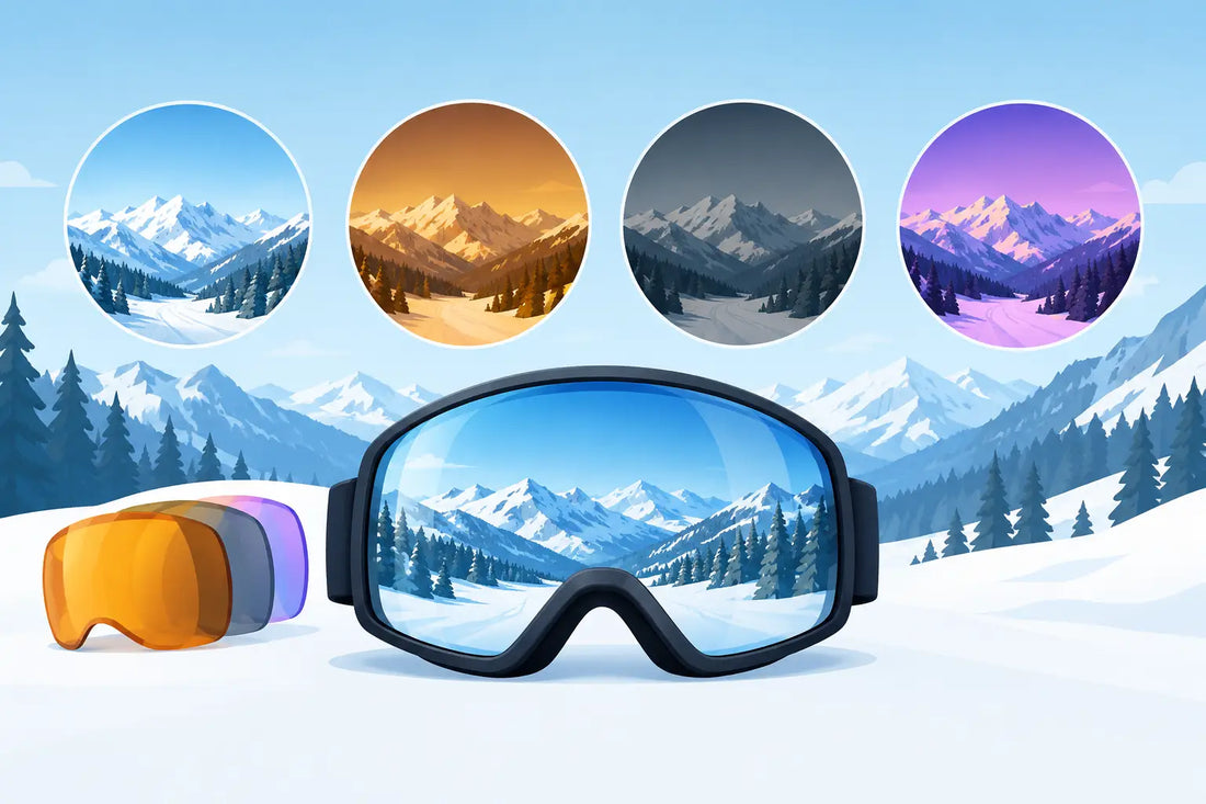 Goggle Lens Comparison for Better Mountain Vision