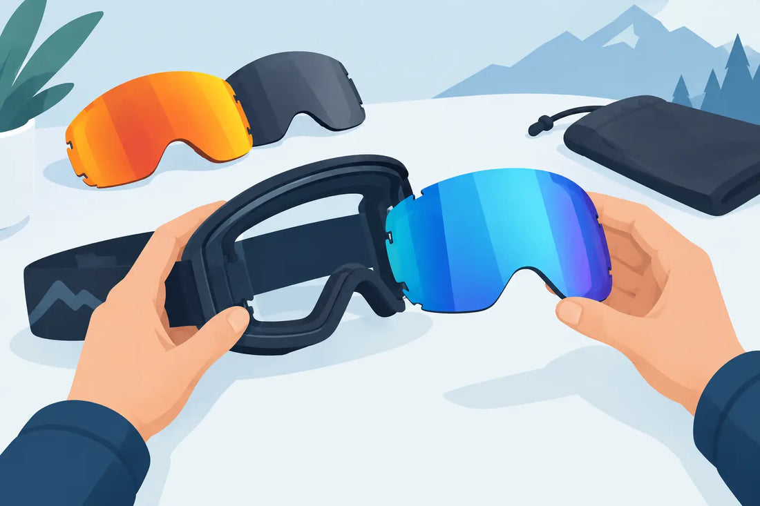 How to Swap Goggle Lenses Without the Fight