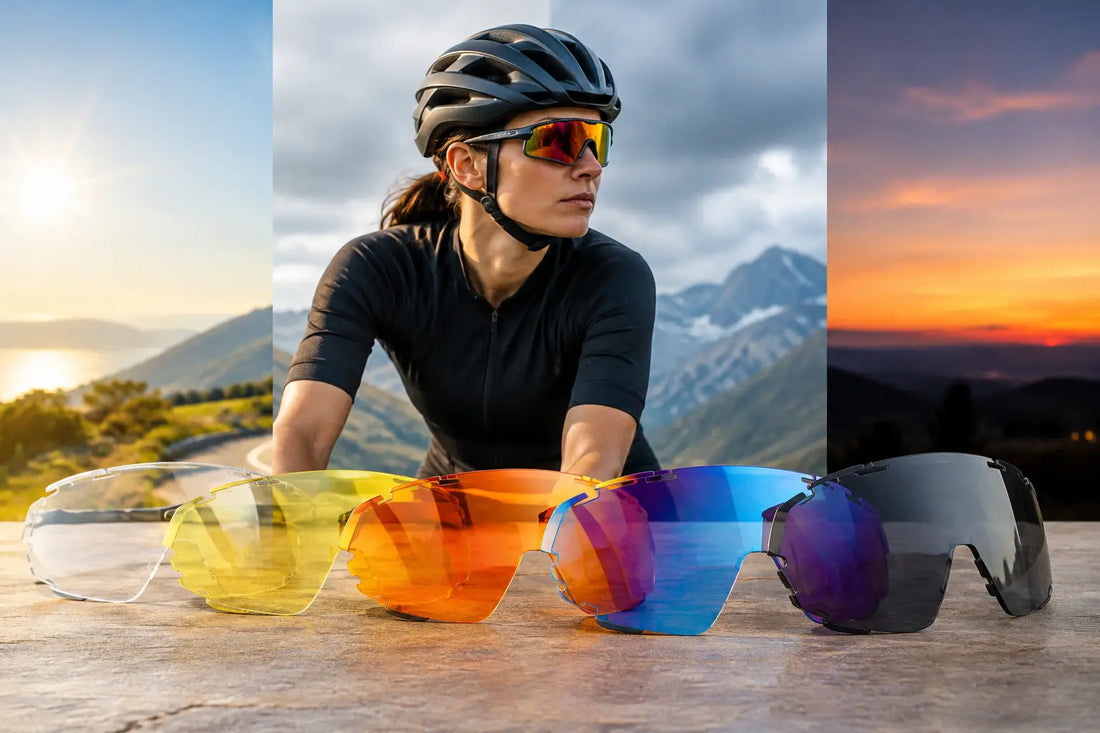 Cycling Lens Colors for Every Light Condition