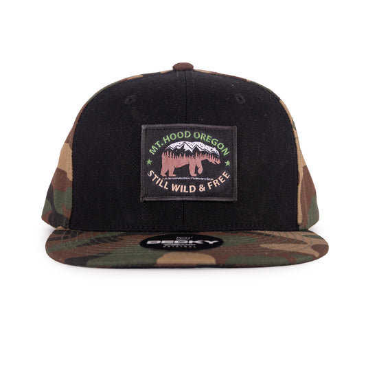 Mt Hood Authentics Flat Bill Cap