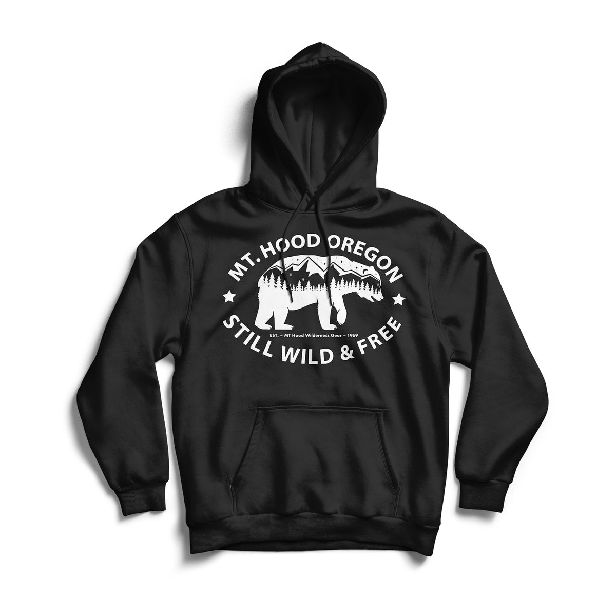 Mt Hood Authentics Pullover Hooded Sweatshirt